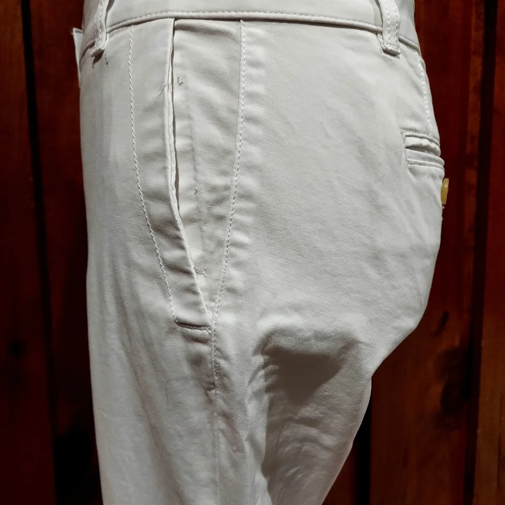 Talbots Classic White Pants - Picture 3 of 8